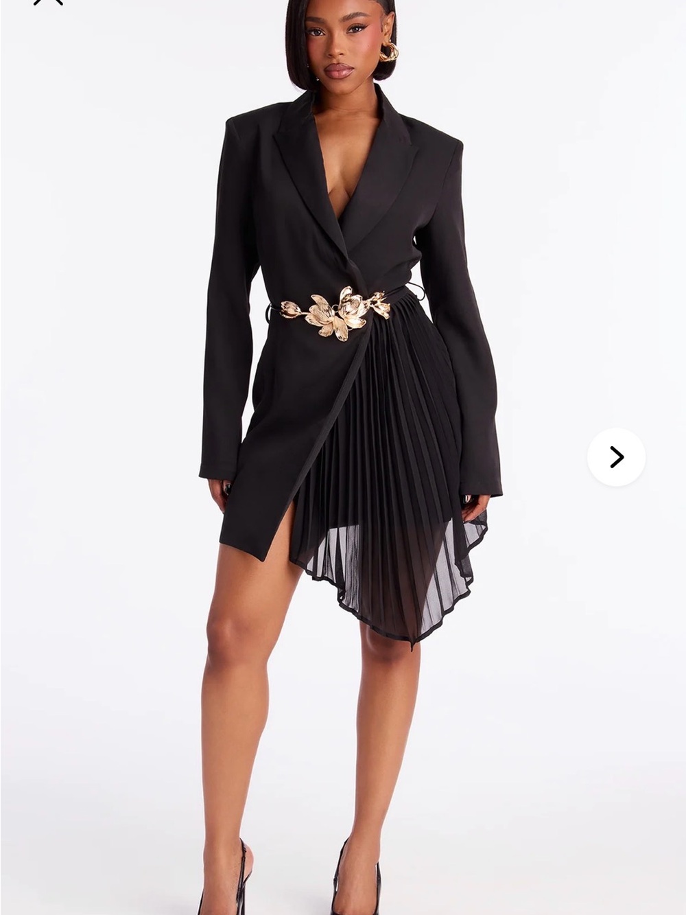 Danika Belted Blazer Mini Dress